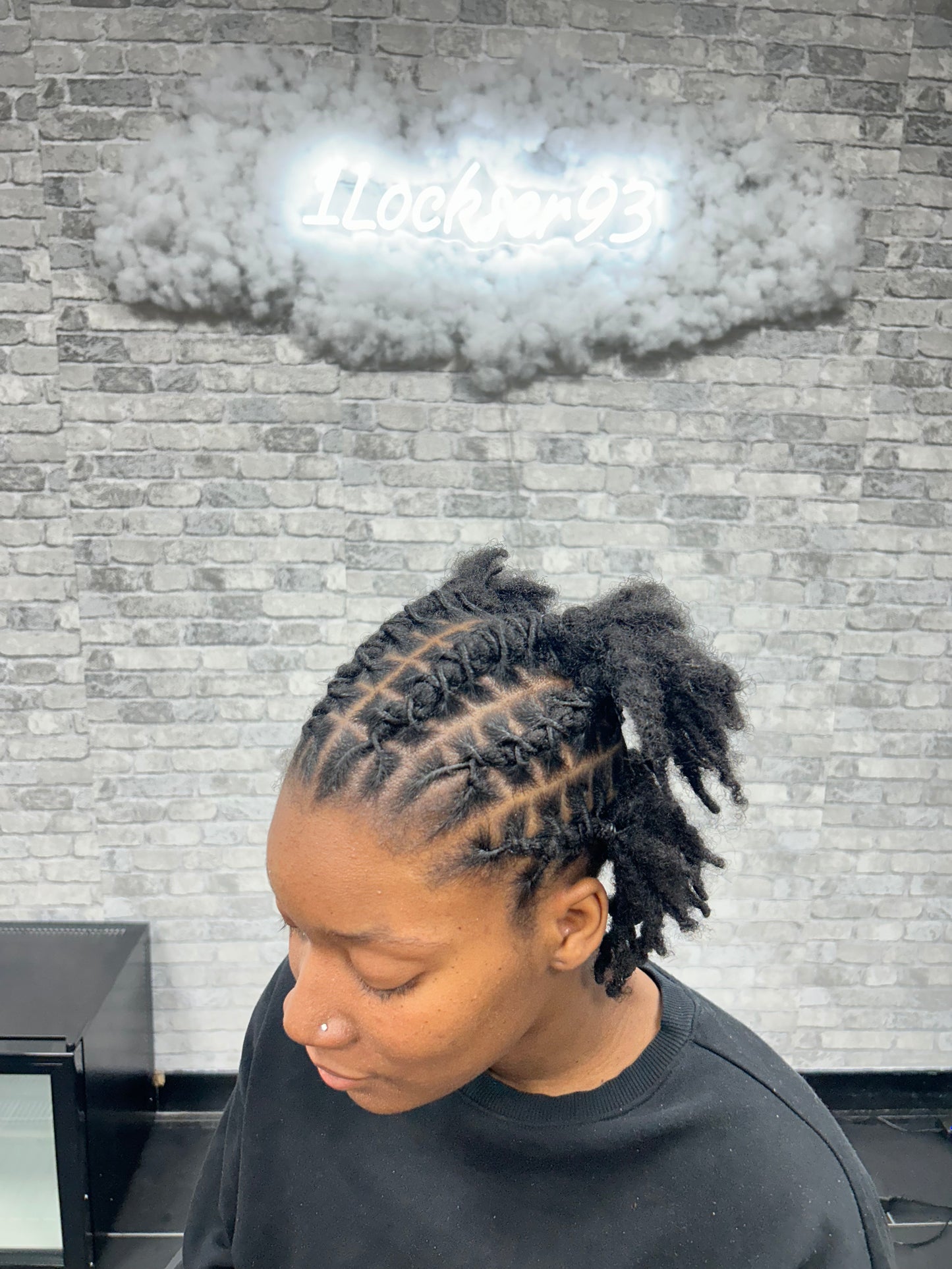 Retwist tete complete ou taper + tresses simple ( acompte 25€, prix final 50€)