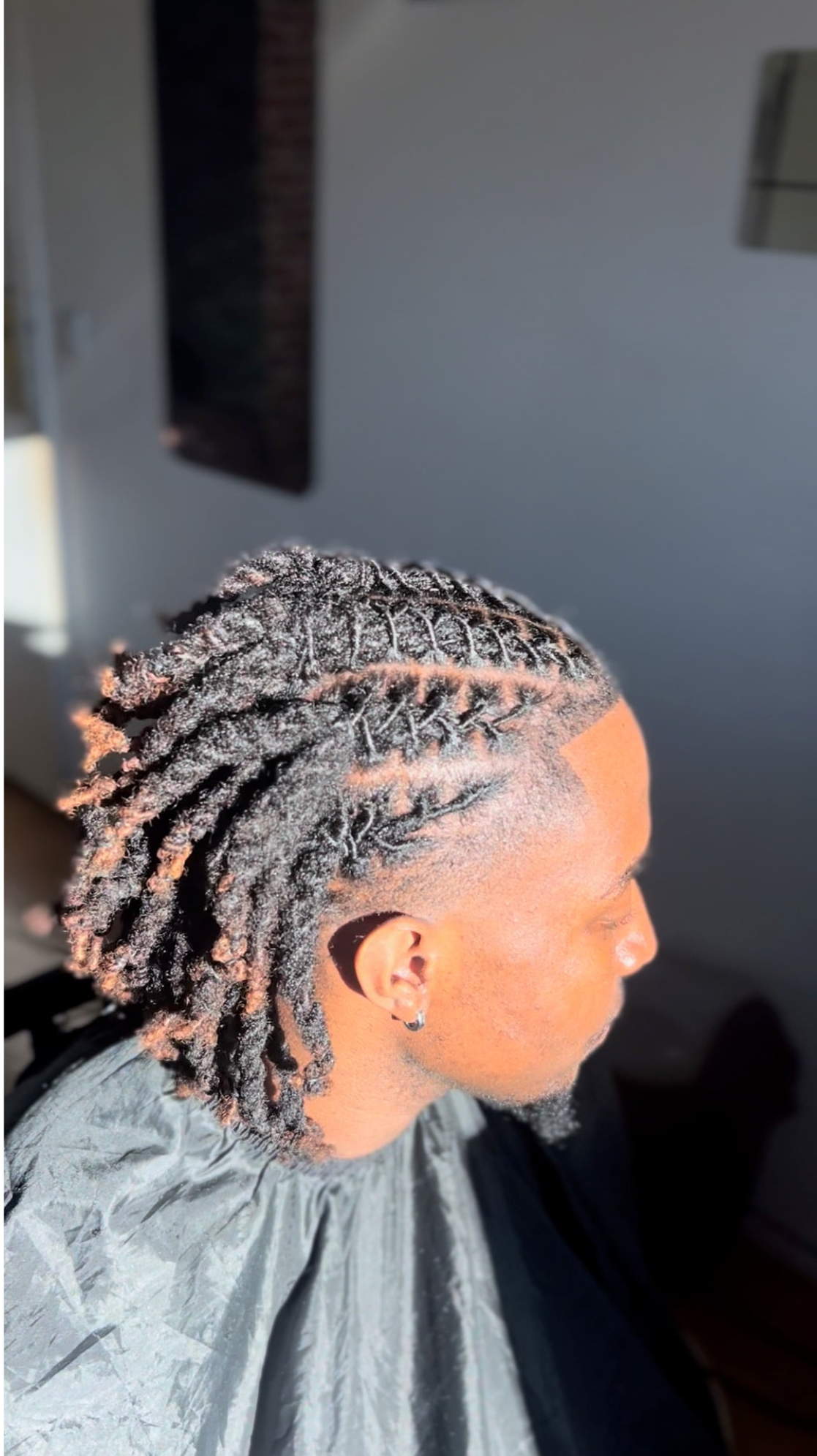 Retwist tête complète ou taper + coiffure A ( acompte 30€, prix final 60€)