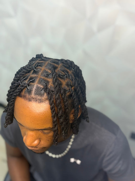 Retwist tête complète ou taper + Vanilles ( acompte 30€, prix final 70€)